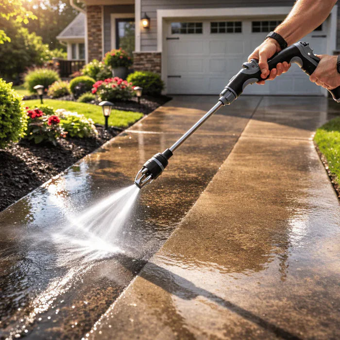 Fleurao™ - Power high-pressure cleaner for every garden hose